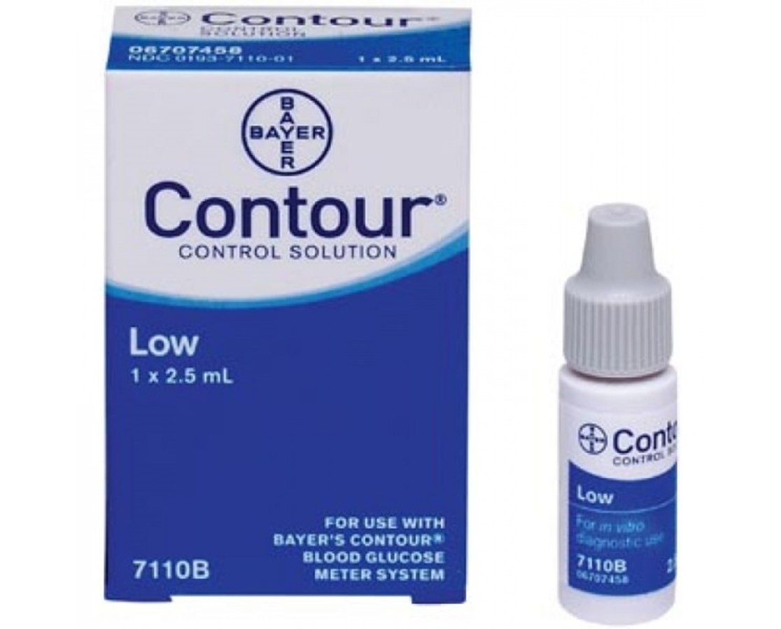 Bayer 7110 Ascensia Diabetes Care Contour® Control Solution Tiger