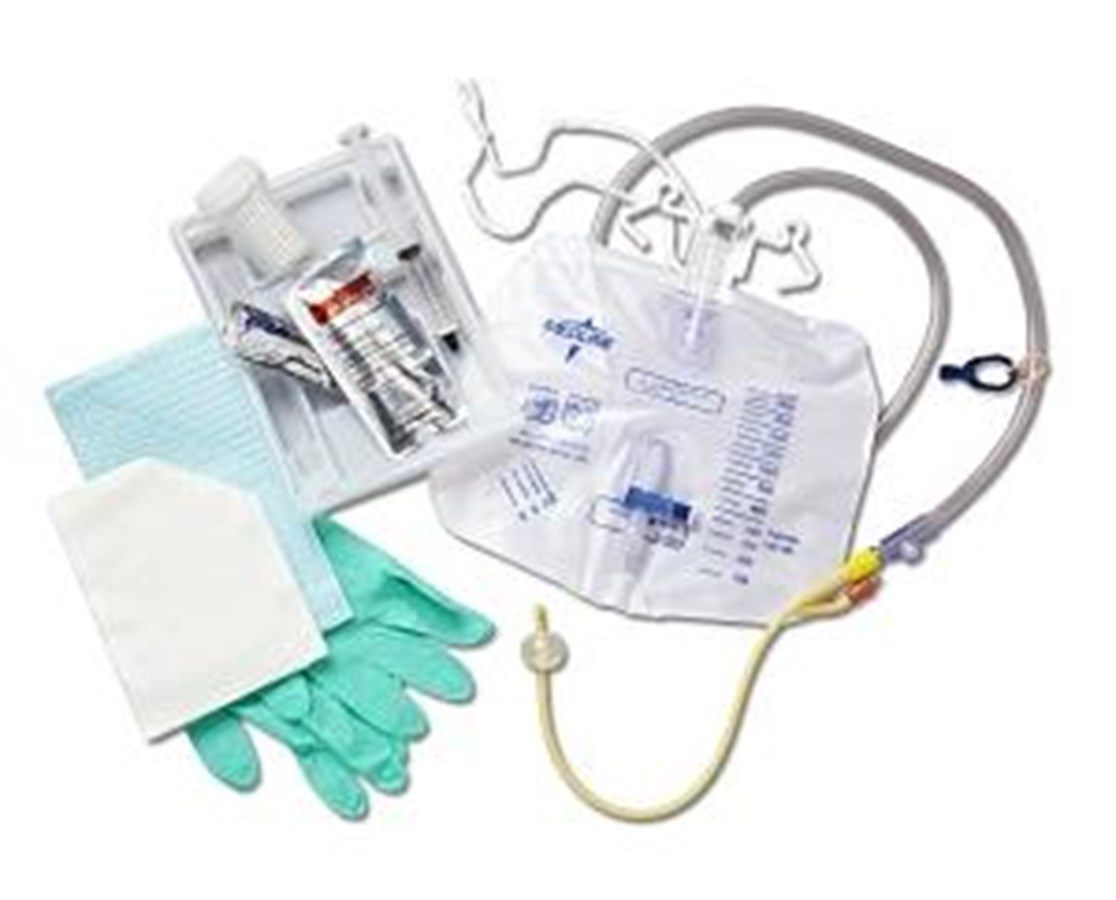 Medline Foley Catheter Tray Closed System Save at Tiger Medical, Inc
