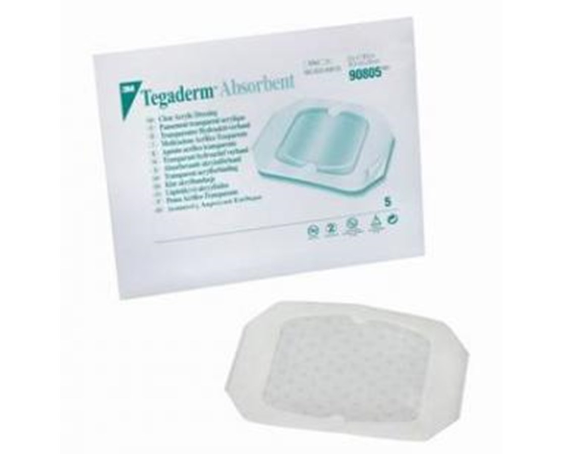 3M Tegaderm Absorbent Clear Acrylic Dressing Save at Tiger Medical, Inc