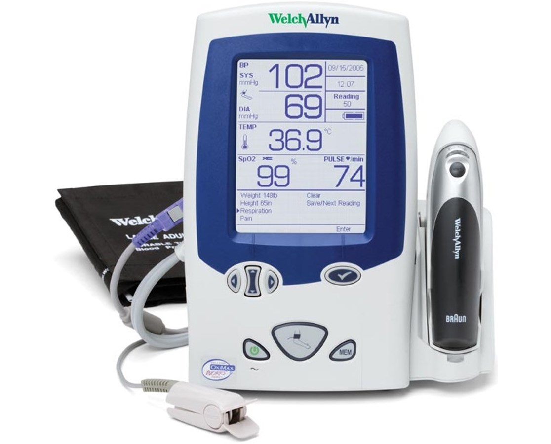 Image result for Welch Allyn Spot Vital Signs Monitor for pulse monitor.